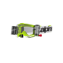 Alpinestars Vision 8 Wordmark Goggle - Clear Roll Off Lens