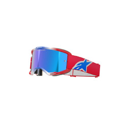 Alpinestars Vision 5 Corp Goggle - Mirror Blue Lens