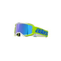 Alpinestars Vision 5 Blaze Goggle - Mirror Blue Lens