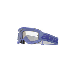 Alpinestars Vision 5 Wordmark Goggle - Clear Lens - Purple