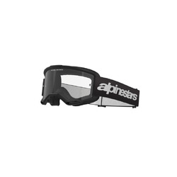 Alpinestars Vision 3 Wordmark Goggle Clear Lens - Black