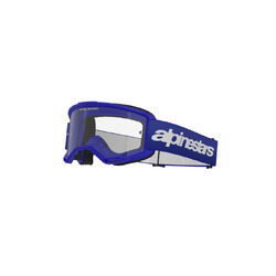 Alpinestars Vision 3 Wordmark Goggle Clear Lens - Blue