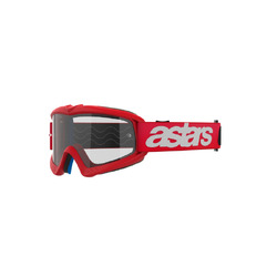 Alpinestars Youth Vision Blaze Goggle - Clear Lens - Red