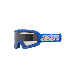 Alpinestars Youth Vision Blaze Goggle - Clear Lens - Blue