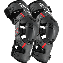 Alpinestars Supertech RK10 Plasma Knee Brace - Black/Red