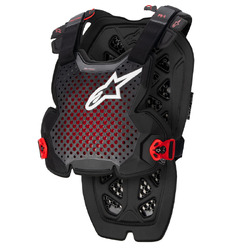 Alpinestars A1 Chest Guard - Black/Red