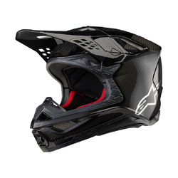 Alpinestars Supertech SM10 Fame Helmet - Black/Matte Gloss/Tan