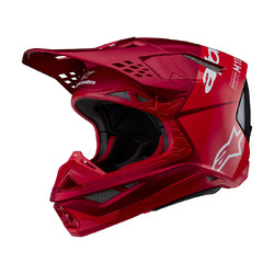 Alpinestars Supertech SM10 Flood Helmet - Fluoro Red