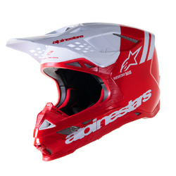 Alpinestars SM8 Radium 2 - Gloss Bright/Red/White