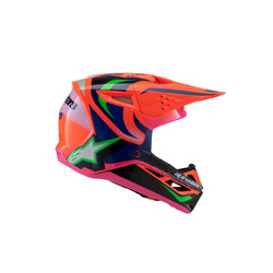 Alpinestars SM3 Deegan Helmet Youth - Orange/Purple/Pink