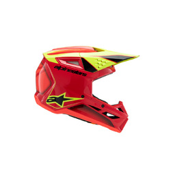 Alpinestars SM3 Fray Helmet Youth - Red/Yellow/Black