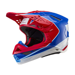 Alpinestars Supertech SM10 Aeon Helmet - Red/Blue