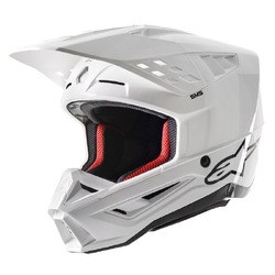 Alpinestars SM5 Solid Helmet - White Gloss