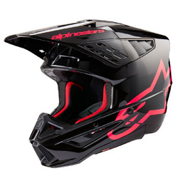 Alpinestars SM5 Corp Helmet - Black/Pink