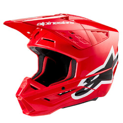 Alpinestars SM5 Corp Helmet - Bright Red Gloss