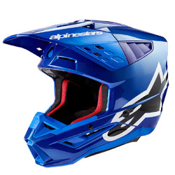 Alpinestars SM5 Corp Helmet - Blue Gloss