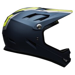 Bell Sanction MTB Helmet - Matte Blue/Hi-Vis