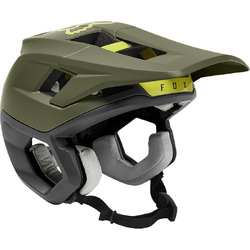 Fox Dropframe Pro Helmet AS - Olive Green - M (HOT BUY)