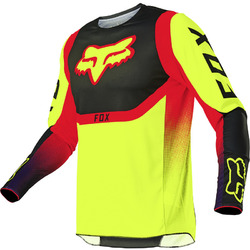 Fox 360 Voke MX Jersey 2021 - Fluoro Yellow - Large