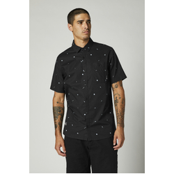 Fox Decrypted Short Sleeve Woven - Black