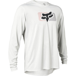 Fox Ranger Long Sleeve Jersey Graphic 1 - Light Grey