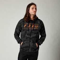 Fox Pinnacle Camo Zip Fleece - Black Camo - Large (HOT BUY)