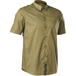 Fox Ranger Short Sleeve Woven Jersey - Bark - 2XL