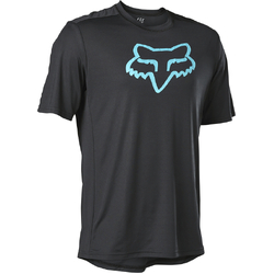 Fox Ranger Short Sleeve Jersey - Black/Teal