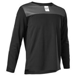 Fox Defend Long Sleeve Jersey Youth - Black