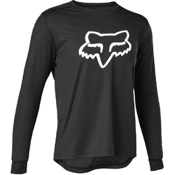 Fox Ranger Long Sleeve Jersey Youth - Black