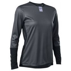 Fox Defend Long Sleeve Jersey Womens - Grey