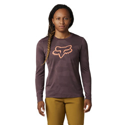 Fox Ranger Tru Dri Long Sleeve Jersey Womens - Dark Maroon - Small (HOT BUY)