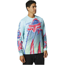 Fox Brushed Long Sleeve Jersey - Multi