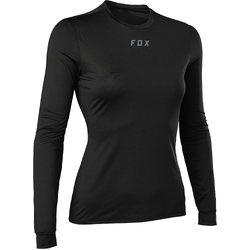 Fox Tecbase Long Sleeve Shirt Womens - Black