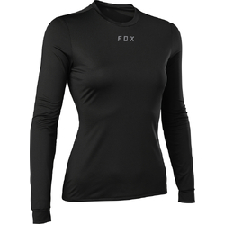 Fox Tecbase Long Sleeve Shirt Womens - Black