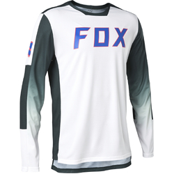 Fox Defend Park Long Sleeve Jersey - White - Small