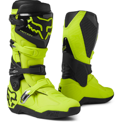 Fox Motion Boot - Fluro Yellow - Size 9 (Damaged Box)