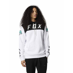 Fox Fgmnt Pullover Fleece - White (HOT BUY)