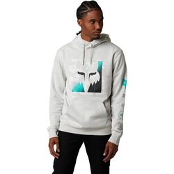 Fox Detonate Pullover Fleece - Light Grey - Medium