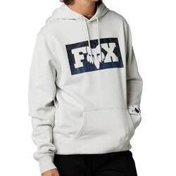 Fox Nuklr Pullover Fleece - Light Grey - Medium