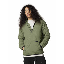 Fox Howell Hooded Puffy Anorak - Army green - Medium (HOT BUY)