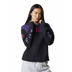 Fox Fgmnt Pullover Fleece Womens - Black - Small (HOT BUY)