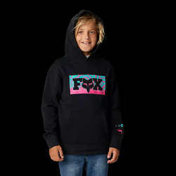 Fox Youth Nuklr Pullover Fleece - Black - Medium