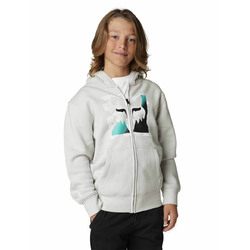 Fox Detonate Zip Fleece Youth - Grey - Medium (HOT BUY)