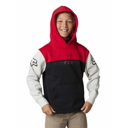 Fox Efekt Pullover Fleece Youth - Fluro Maroon - Medium (HOT BUY)