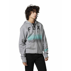 Fox Fgmnt Zip Fleece - Heather Graphite - Medium (HOT BUY)