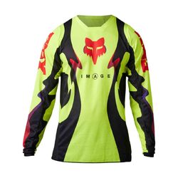 Fox 180 Kozmik Jersey - Fluro Yellow