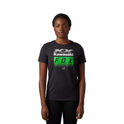 Fox Kawasaki Short Sleeve Tee Womens - Black