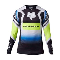 Fox Pro Circuit Flexair Foyl Jersey - Black/White