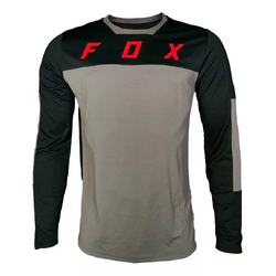 Fox Defend Long Sleeve Jersey SG - Black/Red